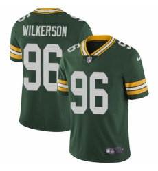 Youth Nike Green Bay Packers #96 Muhammad Wilkerson Green Team Color Vapor Untouchable Elite Player NFL Jersey
