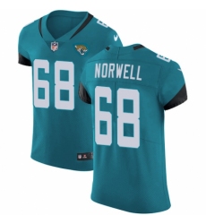 Men's Nike Jacksonville Jaguars #68 Andrew Norwell Black Alternate Vapor Untouchable Elite Player NFL Jersey