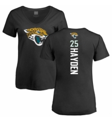 NFL Nike Jacksonville Jaguars #25 D.J. Hayden Black Backer T-Shirt