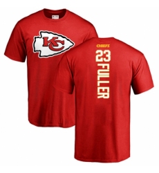 NFL Nike Kansas City Chiefs #23 Kendall Fuller Red Backer T-Shirt