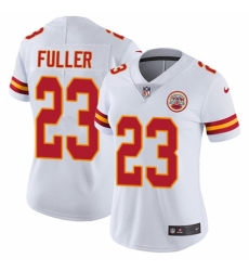 Women's Nike Kansas City Chiefs #23 Kendall Fuller White Vapor Untouchable Limited Player NFL Jersey