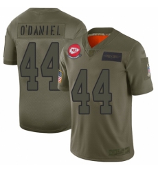 Youth Kansas City Chiefs #44 Dorian O'Daniel Limited Camo 2019 Salute to Service Football Jersey