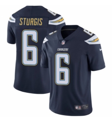 Youth Nike Los Angeles Chargers #6 Caleb Sturgis Navy Blue Team Color Vapor Untouchable Limited Player NFL Jersey