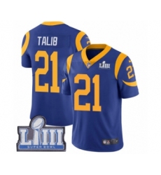 Youth Nike Los Angeles Rams #21 Aqib Talib Royal Blue Alternate Vapor Untouchable Limited Player Super Bowl LIII Bound NFL Jersey