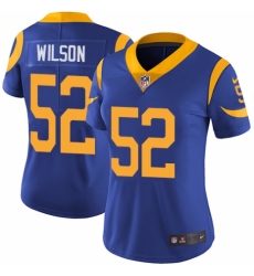 Women's Nike Los Angeles Rams #52 Ramik Wilson Royal Blue Alternate Vapor Untouchable Limited Player NFL Jersey
