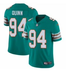 Youth Nike Miami Dolphins #94 Robert Quinn Aqua Green Alternate Vapor Untouchable Limited Player NFL Jersey