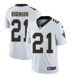 Men's Nike New Orleans Saints #21 Patrick Robinson White Vapor Untouchable Limited Player NFL Jersey