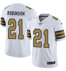 Youth Nike New Orleans Saints #21 Patrick Robinson Limited White Rush Vapor Untouchable NFL Jersey