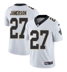 Men's Nike New Orleans Saints #27 Natrell Jamerson White Vapor Untouchable Limited Player NFL Jersey