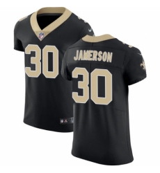 Men's Nike New Orleans Saints #30 Natrell Jamerson Black Team Color Vapor Untouchable Elite Player NFL Jersey