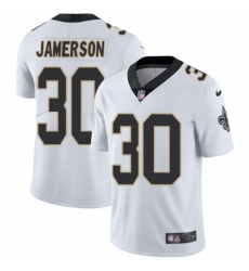 Youth Nike New Orleans Saints #30 Natrell Jamerson White Vapor Untouchable Limited Player NFL Jersey