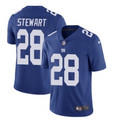Youth Nike New York Giants #28 Jonathan Stewart Royal Blue Team Color Vapor Untouchable Limited Player NFL Jersey
