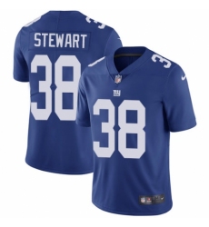 Youth Nike New York Giants #38 Jonathan Stewart Royal Blue Team Color Vapor Untouchable Limited Player NFL Jersey