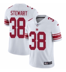 Youth Nike New York Giants #38 Jonathan Stewart White Vapor Untouchable Elite Player NFL Jersey