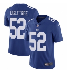 Youth Nike New York Giants #52 Alec Ogletree Royal Blue Team Color Vapor Untouchable Limited Player NFL Jersey