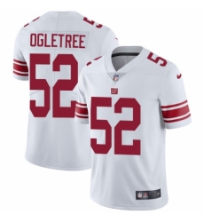 Youth Nike New York Giants #52 Alec Ogletree White Vapor Untouchable Elite Player NFL Jersey