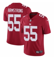 Men's Nike New York Giants #55 Ray-Ray Armstrong Red Alternate Vapor Untouchable Limited Player NFL Jersey