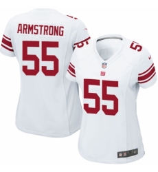 Women's Nike New York Giants #55 Ray-Ray Armstrong Game White NFL Jersey