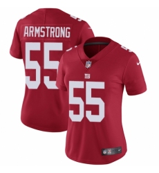 Women's Nike New York Giants #55 Ray-Ray Armstrong Red Alternate Vapor Untouchable Elite Player NFL Jersey
