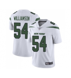 Youth New York Jets #54 Avery Williamson White Vapor Untouchable Limited Player Football Jersey