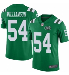 Youth Nike New York Jets #54 Avery Williamson Limited Green Rush Vapor Untouchable NFL Jersey