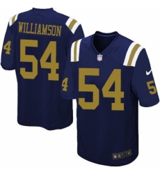 Youth Nike New York Jets #54 Avery Williamson Limited Navy Blue Alternate NFL Jersey