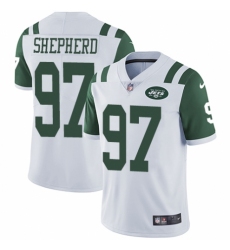 Youth Nike New York Jets #97 Nathan Shepherd White Vapor Untouchable Elite Player NFL Jersey