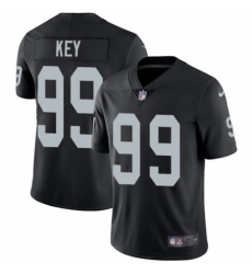 Youth Nike Oakland Raiders #99 Arden Key Black Team Color Vapor Untouchable Elite Player NFL Jersey