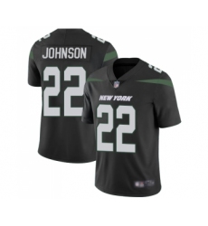 Youth New York Jets #22 Trumaine Johnson Black Alternate Vapor Untouchable Limited Player Football Jersey