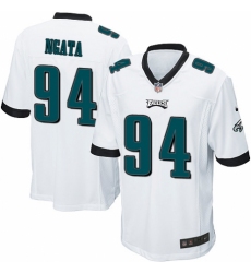 Men's Nike Philadelphia Eagles #94 Haloti Ngata Game White NFL Jersey