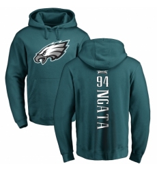 Nike Philadelphia Eagles #94 Haloti Ngata Green Backer Pullover Hoodie