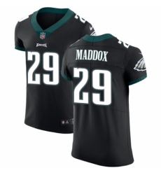 Men's Nike Philadelphia Eagles #29 Avonte Maddox Black Vapor Untouchable Elite Player NFL Jersey