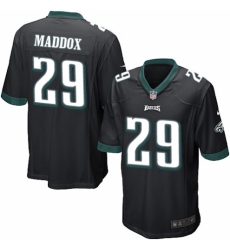 Men's Nike Philadelphia Eagles #29 Avonte Maddox Game Black Alternate NFL Jersey