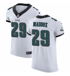 Men's Nike Philadelphia Eagles #29 Avonte Maddox White Vapor Untouchable Elite Player NFL Jersey