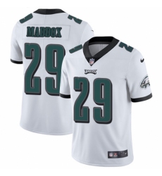 Men's Nike Philadelphia Eagles #29 Avonte Maddox White Vapor Untouchable Limited Player NFL Jersey