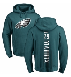 Nike Philadelphia Eagles #29 Avonte Maddox Green Backer Pullover Hoodie