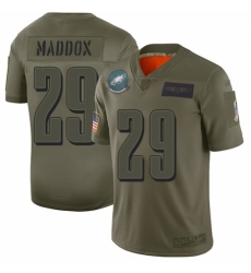 Women's Philadelphia Eagles #29 Avonte Maddox Limited Camo 2019 Salute to Service Football Jersey