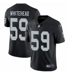 Youth Nike Oakland Raiders #59 Tahir Whitehead Black Team Color Vapor Untouchable Limited Player NFL Jersey