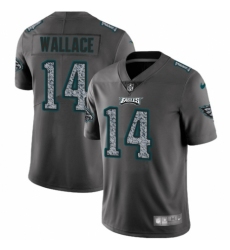 Youth Nike Philadelphia Eagles #14 Mike Wallace Gray Static Vapor Untouchable Limited NFL Jersey