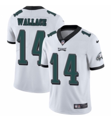Youth Nike Philadelphia Eagles #14 Mike Wallace White Vapor Untouchable Limited Player NFL Jersey