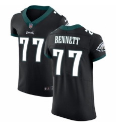 Men's Nike Philadelphia Eagles #77 Michael Bennett Black Vapor Untouchable Elite Player NFL Jersey