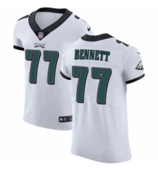 Men's Nike Philadelphia Eagles #77 Michael Bennett White Vapor Untouchable Elite Player NFL Jersey