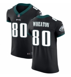 Men's Nike Philadelphia Eagles #80 Markus Wheaton Black Vapor Untouchable Elite Player NFL Jersey