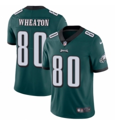 Men's Nike Philadelphia Eagles #80 Markus Wheaton Midnight Green Team Color Vapor Untouchable Limited Player NFL Jersey