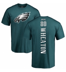 Nike Philadelphia Eagles #80 Markus Wheaton Green Backer T-Shirt