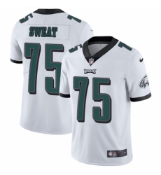 Youth Nike Philadelphia Eagles #75 Josh Sweat White Vapor Untouchable Limited Player NFL Jersey