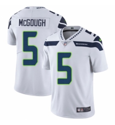 Youth Nike Seattle Seahawks #5 Alex McGough White Vapor Untouchable Limited Player NFL Jersey