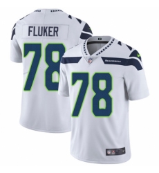Youth Nike Seattle Seahawks #78 D.J. Fluker White Vapor Untouchable Elite Player NFL Jersey
