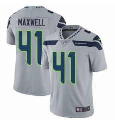 Men's Nike Seattle Seahawks #41 Byron Maxwell Grey Alternate Vapor Untouchable Limited Player NFL Jersey