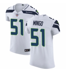 Men's Nike Seattle Seahawks #51 Barkevious Mingo White Vapor Untouchable Elite Player NFL Jersey